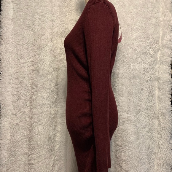 🆕Derek 𝐇𝐞𝐚𝐫𝐭 Rib LongSleeve Maternity Dress - Picture 6 of 16